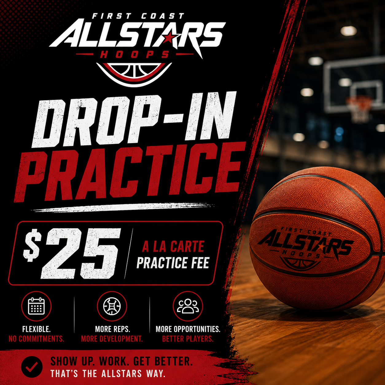 Drop-in Practice Fee